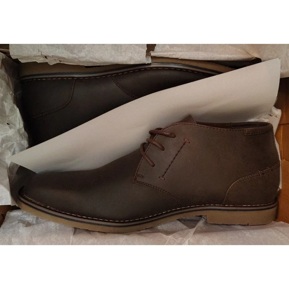 ARIZONA Sargent Chukka Dress Shoes Mens US 13 Brown Business Casual Comfort